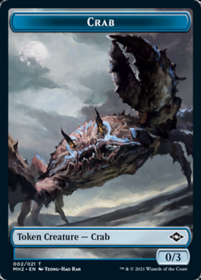 Crab Token // Treasure Token (#20) [Modern Horizons 2 Tokens] | Galactic Gamez