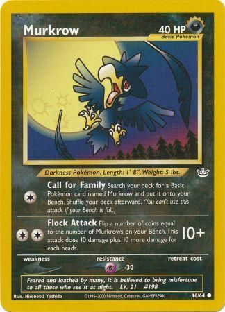 Murkrow (46/64) [Neo Revelation Unlimited] | Galactic Gamez