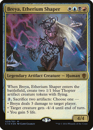 Breya, Etherium Shaper (Commander 2016) [Commander 2016 Oversized] | Galactic Gamez