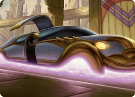 Mysterious Limousine Art Card [Streets of New Capenna Art Series] | Galactic Gamez
