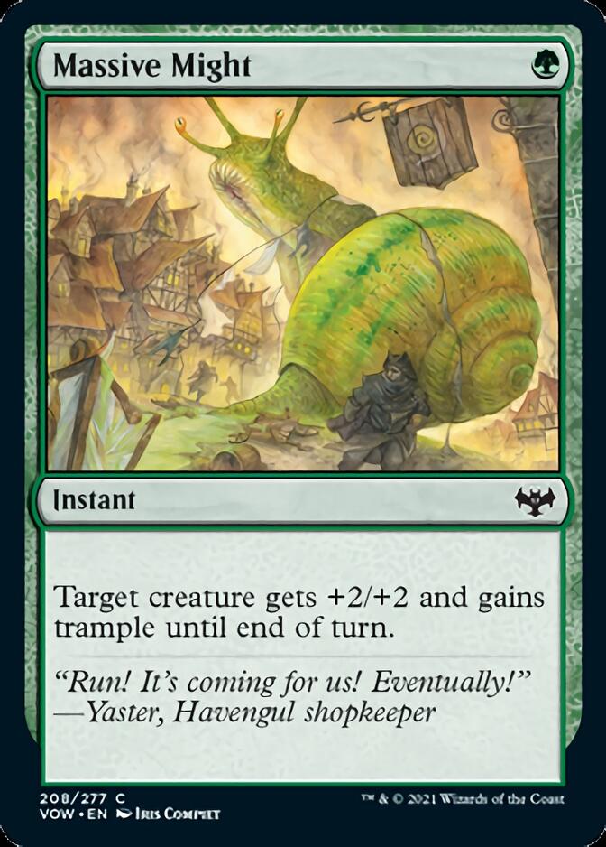 Massive Might [Innistrad: Crimson Vow] | Galactic Gamez
