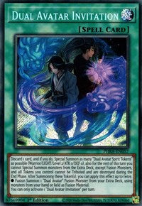 Dual Avatar Invitation [PHRA-EN057] Secret Rare | Galactic Gamez