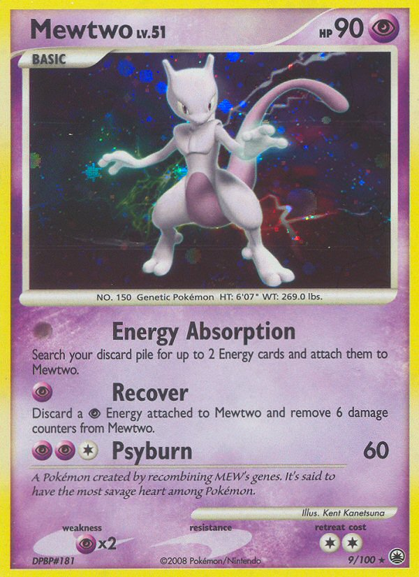 Mewtwo (9/100) [Diamond & Pearl: Majestic Dawn] | Galactic Gamez