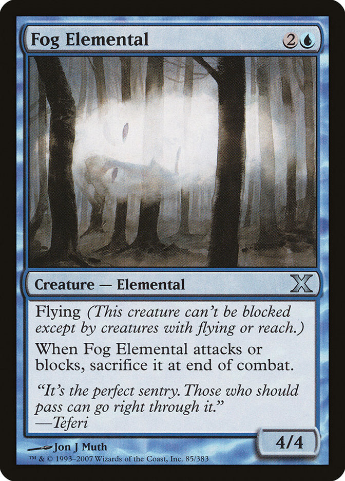 Fog Elemental [Tenth Edition] | Galactic Gamez