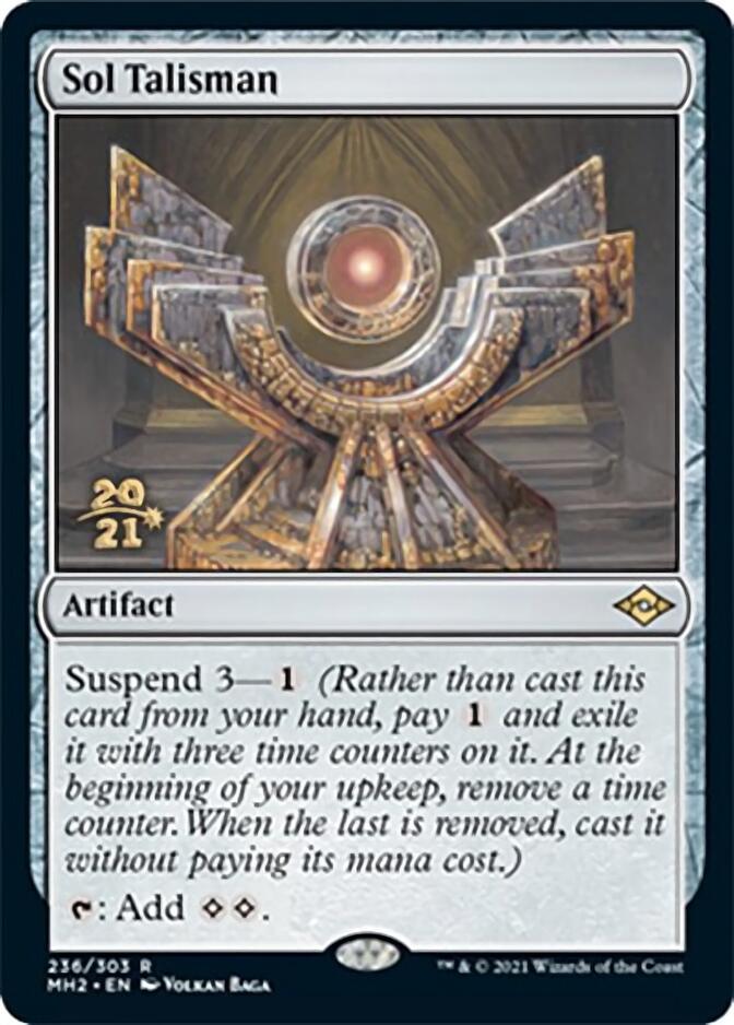 Sol Talisman [Modern Horizons 2 Prerelease Promos] | Galactic Gamez