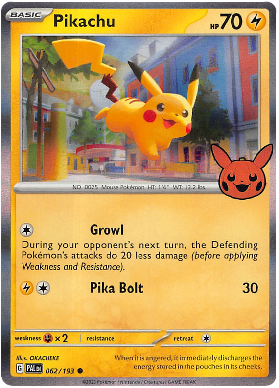 Pikachu (062/193) [Trick or Trade 2023] | Galactic Gamez