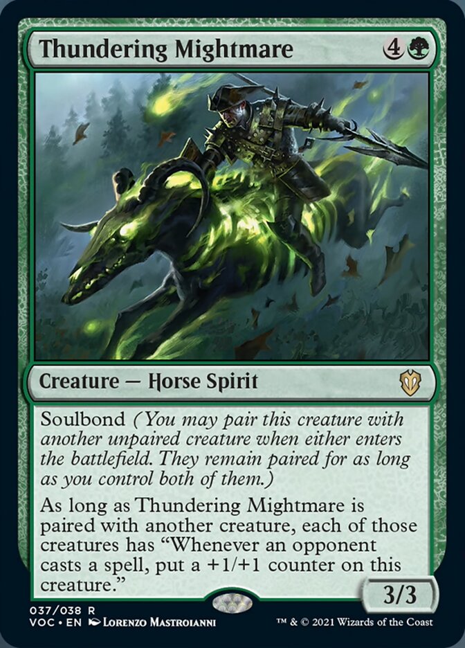 Thundering Mightmare [Innistrad: Crimson Vow Commander] | Galactic Gamez