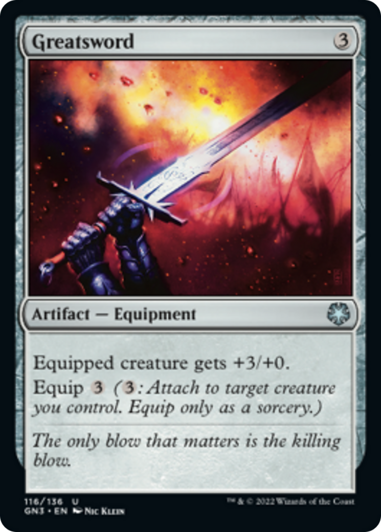 Greatsword [Game Night: Free-for-All] | Galactic Gamez
