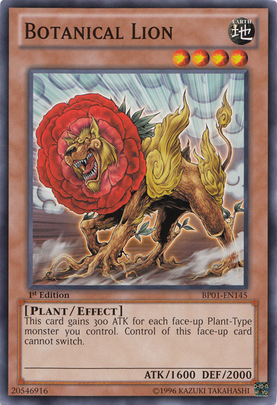 Botanical Lion [BP01-EN145] Common | Galactic Gamez