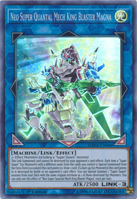 Neo Super Quantal Mech King Blaster Magna [DANE-EN046] Super Rare | Galactic Gamez