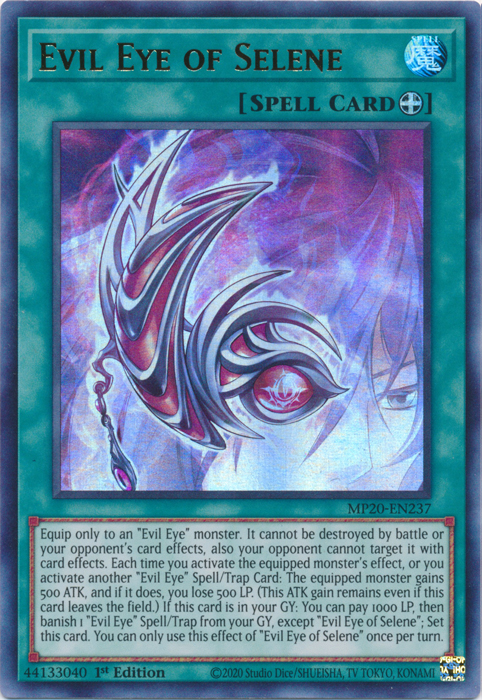 Evil Eye of Selene [MP20-EN237] Ultra Rare | Galactic Gamez