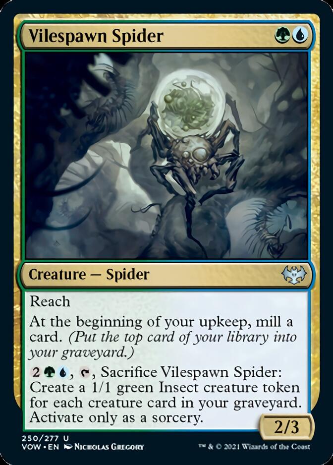 Vilespawn Spider [Innistrad: Crimson Vow] | Galactic Gamez