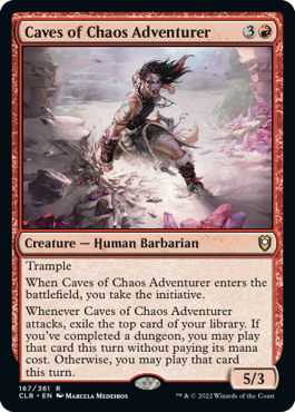 Caves of Chaos Adventurer [Commander Legends: Battle for Baldur's Gate] | Galactic Gamez