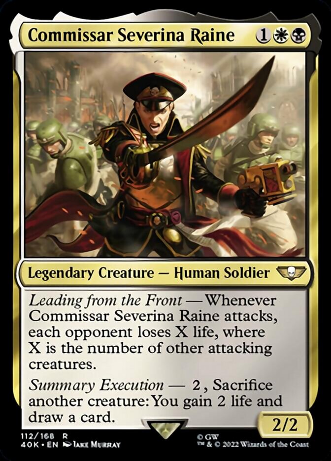 Commissar Severina Raine [Universes Beyond: Warhammer 40,000] | Galactic Gamez