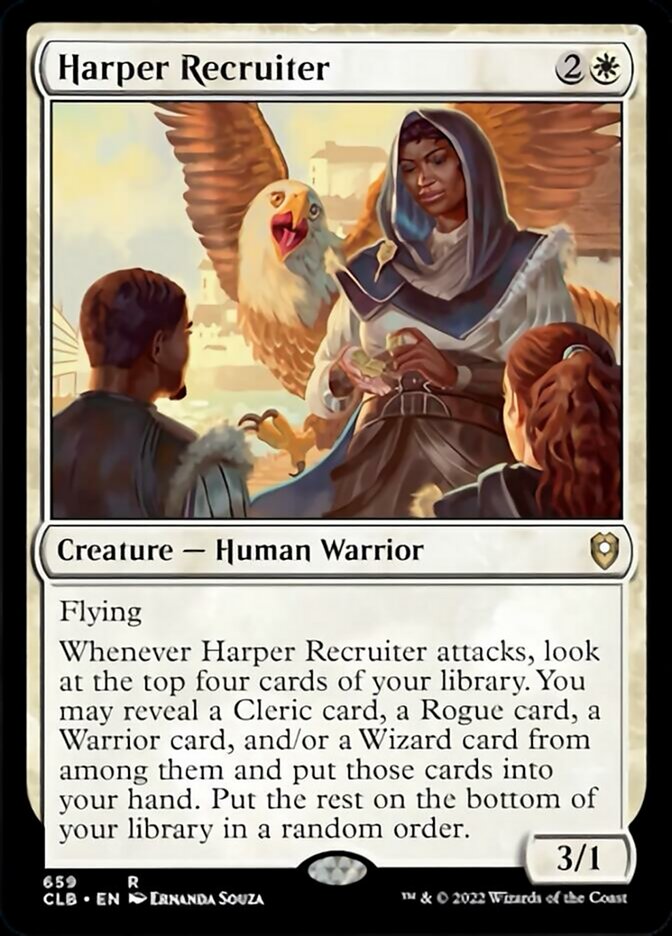 Harper Recruiter [Commander Legends: Battle for Baldur's Gate] | Galactic Gamez