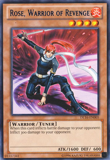 Rose, Warrior of Revenge (Blue) [DL16-EN005] Rare | Galactic Gamez