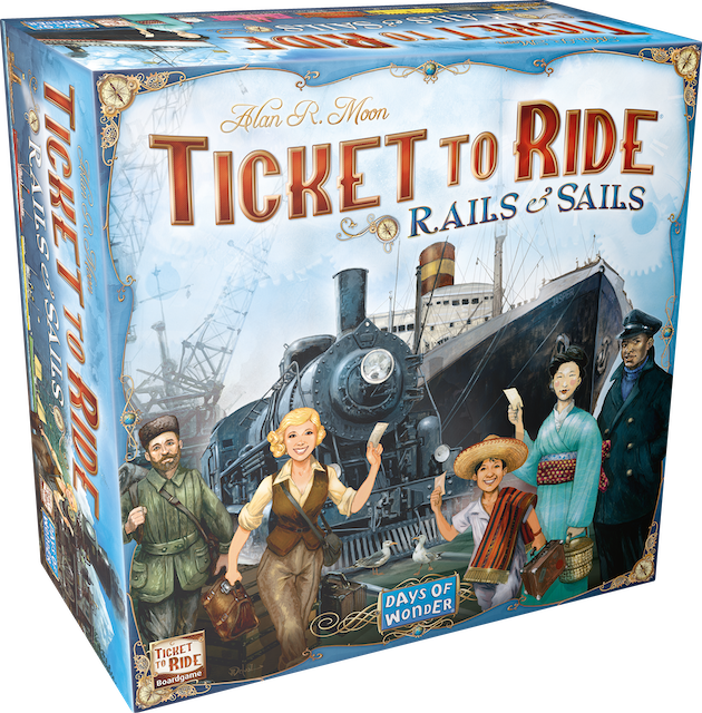 Ticket to Ride: Rails & Sails | Galactic Gamez