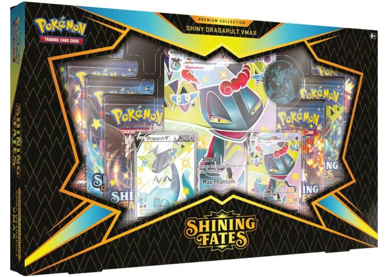 Pokemon TCG: Shining Fates Premium Collection Shiny Dragapult VMAX | Galactic Gamez