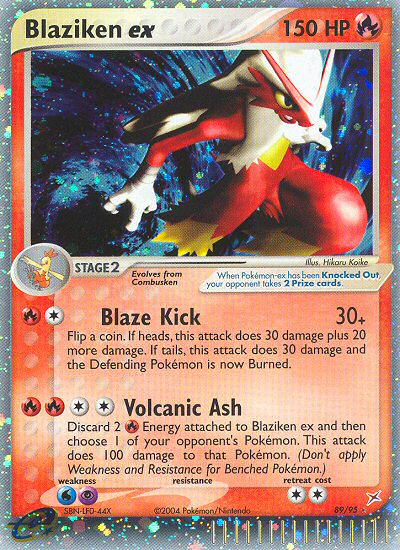 Blaziken ex (89/95) [EX: Team Magma vs Team Aqua] | Galactic Gamez