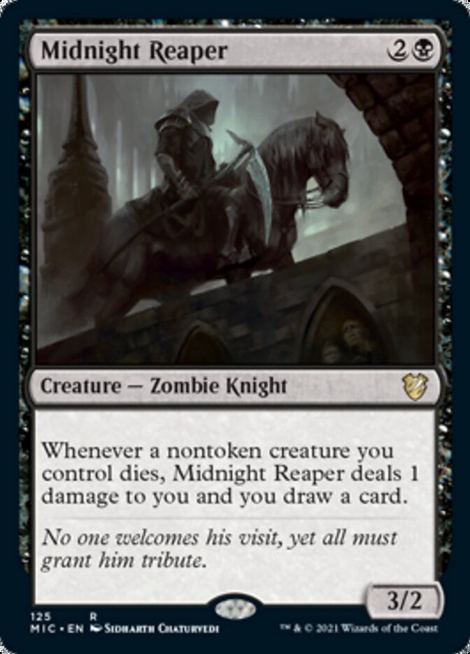 Midnight Reaper [Innistrad: Midnight Hunt Commander] | Galactic Gamez