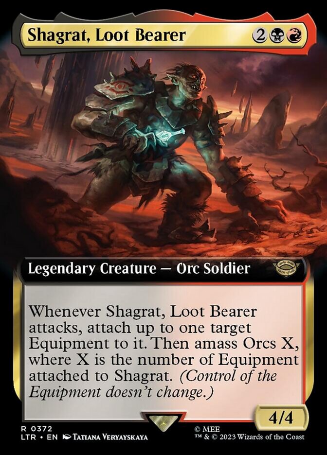 Shagrat, Loot Bearer (Extended Art) [The Lord of the Rings: Tales of Middle-Earth] | Galactic Gamez