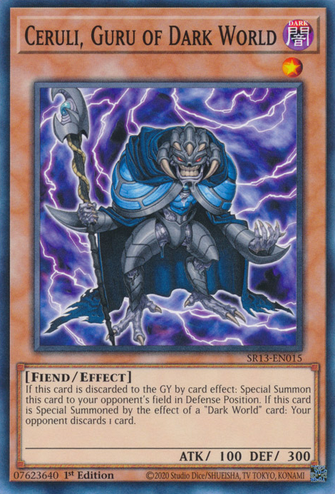 Ceruli, Guru of Dark World [SR13-EN015] Common | Galactic Gamez