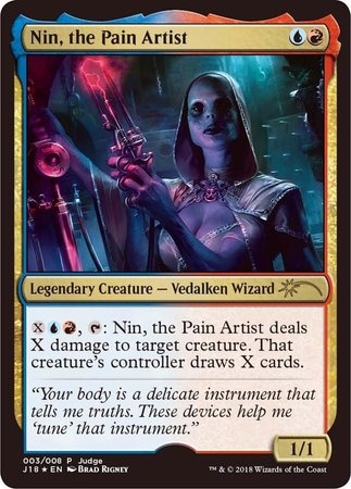 Nin, the Pain Artist [Judge Gift Cards 2018] | Galactic Gamez