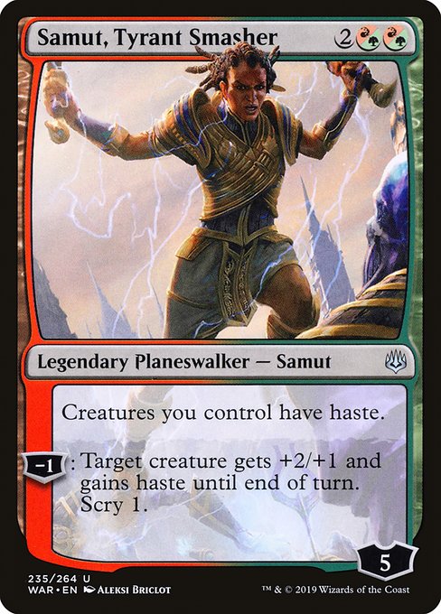 Samut, Tyrant Smasher [War of the Spark] | Galactic Gamez