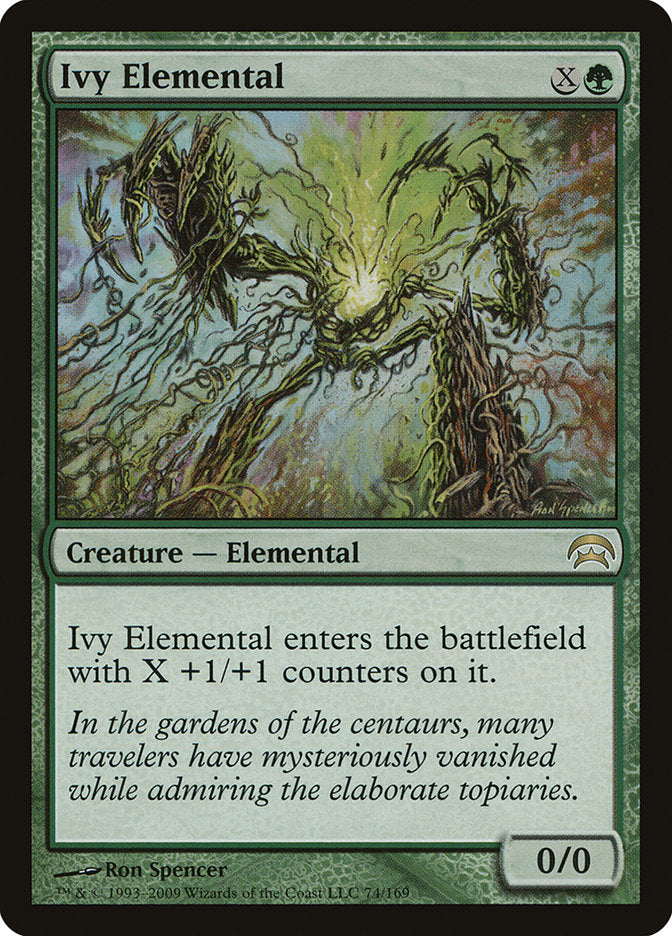 Ivy Elemental [Planechase] | Galactic Gamez