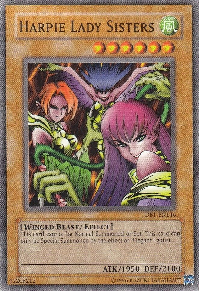 Harpie Lady Sisters [DB1-EN146] Common | Galactic Gamez