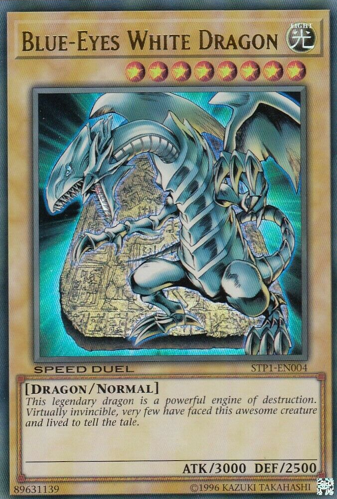 Blue-Eyes White Dragon [STP1-EN004] Ultra Rare | Galactic Gamez