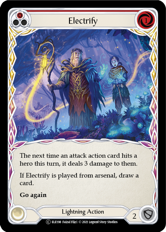 Electrify (Red) [U-ELE198] Unlimited Rainbow Foil | Galactic Gamez
