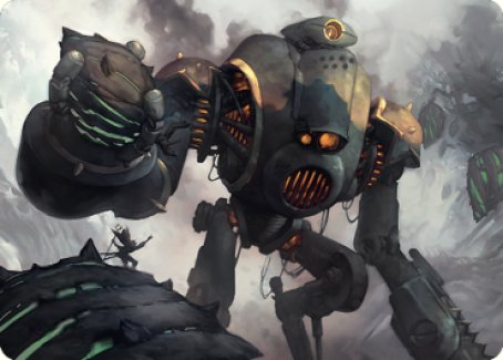 Rust Goliath Art Card [The Brothers' War Art Series] | Galactic Gamez