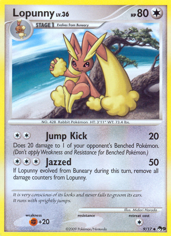 Lopunny (9/17) [POP Series 9] | Galactic Gamez