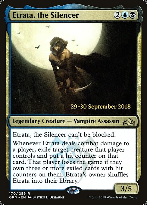 Etrata, the Silencer [Guilds of Ravnica Promos] | Galactic Gamez