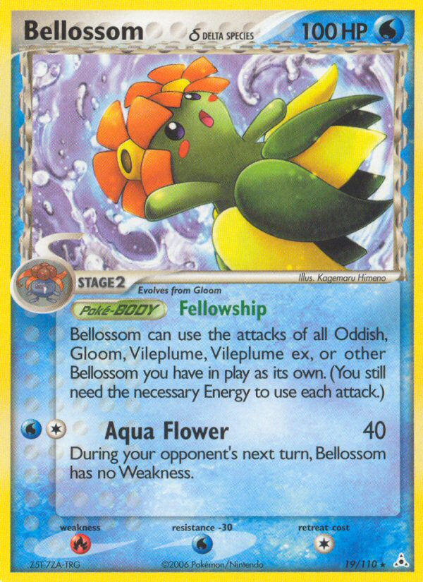 Bellossom (19/110) (Delta Species) [EX: Holon Phantoms] | Galactic Gamez