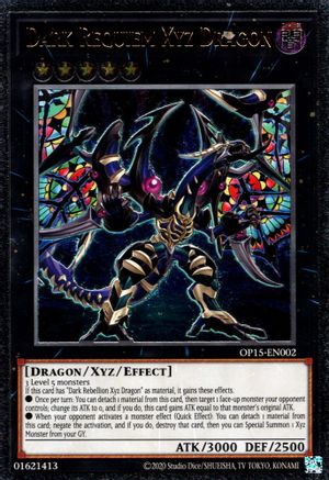Dark Requiem Xyz Dragon [OP15-EN002] Ultimate Rare | Galactic Gamez