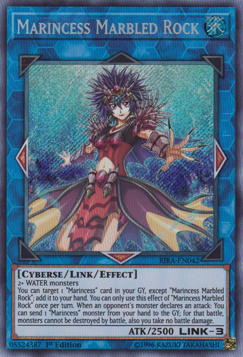 Marincess Marbled Rock [RIRA-EN042] Secret Rare | Galactic Gamez