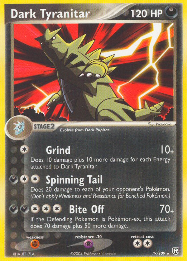 Dark Tyranitar (19/109) [EX: Team Rocket Returns] | Galactic Gamez