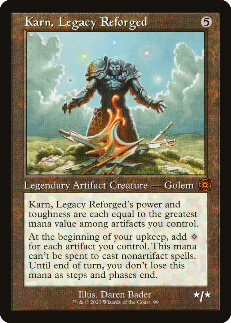 Karn, Legacy Reforged (Retro) [March of the Machine: The Aftermath] | Galactic Gamez