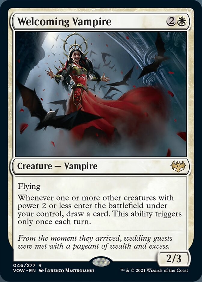 Welcoming Vampire [Innistrad: Crimson Vow] | Galactic Gamez