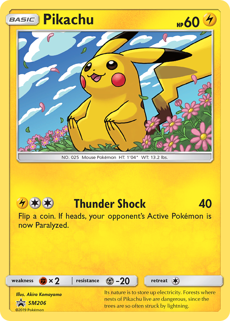 Pikachu (SM206) [Sun & Moon: Black Star Promos] | Galactic Gamez