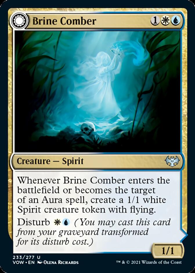 Brine Comber // Brinebound Gift [Innistrad: Crimson Vow] | Galactic Gamez