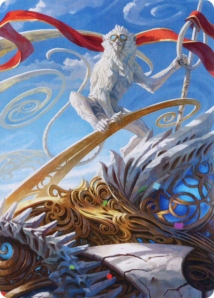 Ragavan, Nimble Pilferer Art Card [March of the Machine Art Series] | Galactic Gamez