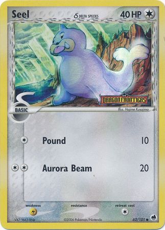 Seel (62/101) (Delta Species) (Stamped) [EX: Dragon Frontiers] | Galactic Gamez