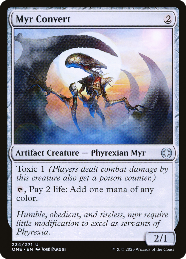 Myr Convert [Phyrexia: All Will Be One] | Galactic Gamez