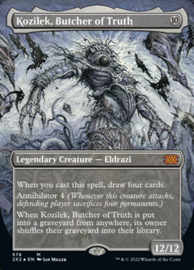 Kozilek, Butcher of Truth (Textured Foil) [Double Masters 2022] | Galactic Gamez