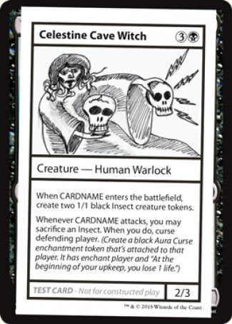 Celestine Cave Witch (2021 Edition) [Mystery Booster Playtest Cards] | Galactic Gamez