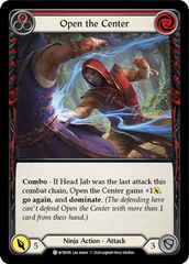 Open the Center (Red) [U-WTR095] (Welcome to Rathe Unlimited)  Unlimited Rainbow Foil | Galactic Gamez