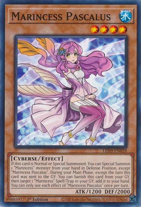 Marincess Pascalus [LED9-EN039] Common | Galactic Gamez